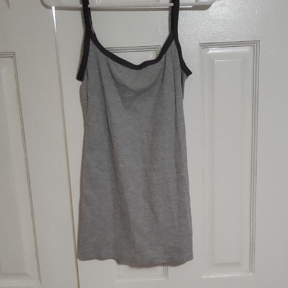 NWT Free People Intimately Gray Tanktop Size M - Picture 5 of 7